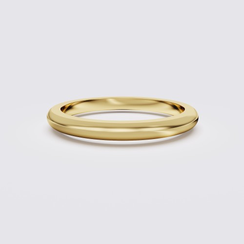 CLASSIC ROUND WEDDING BAND 2.0MM