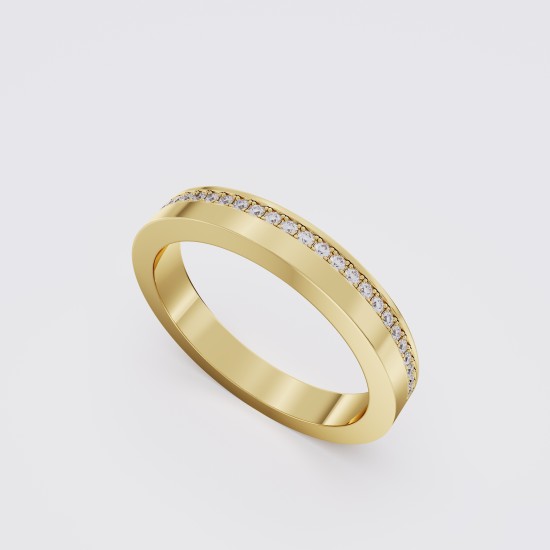 MODERN DIAMOND BAND 3.3MM