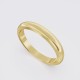 MODERN HALF ROUND WEDDING BAND 3.0MM