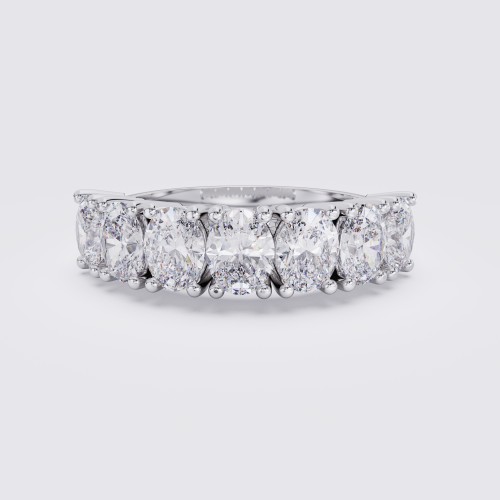 CLASSIC OVAL ETERNITY BAND 1.40CT