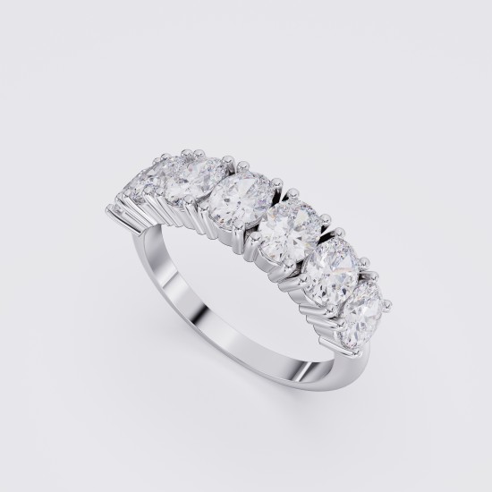 CLASSIC OVAL ETERNITY BAND 1.40CT