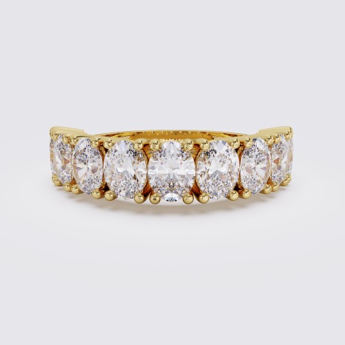 CLASSIC OVAL ETERNITY BAND 1.80CT