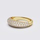 MODERN DOME DIAMOND PAVE RING 1.00ct