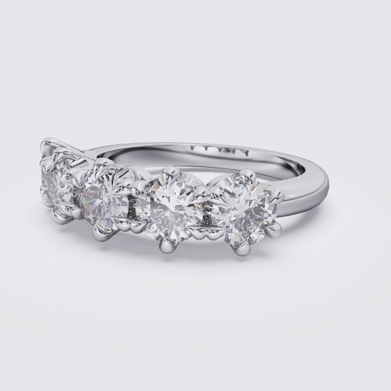 CLASSIC DIAMOND FIVE STONE 1.25CT