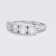 CLASSIC FIVE STONE BAND 1.00CT