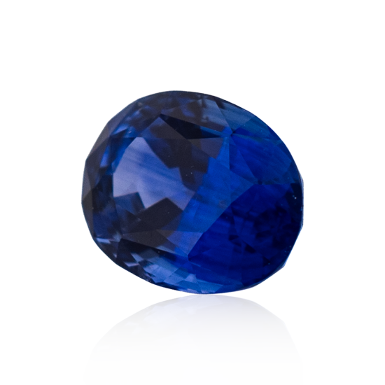 2.92 ct Intense Blue Sapphire