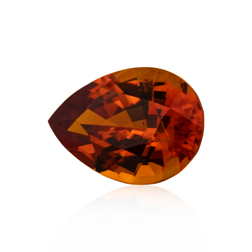 2.58 ct Vivid Orange Sapphire