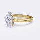 ROUND BAND CLASSIC PEAR SOLITAIRE