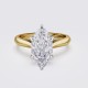 KNIFE-EDGE CLASSIC MARQUISE SOLITAIRE