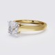 SQUARE-EDGE CLASSIC CUSHION SOLITAIRE