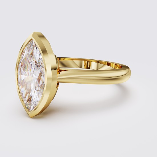 RUBOVER MARQUISE SOLITAIRE