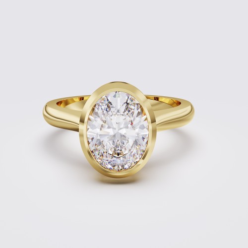 RUBOVER OVAL SOLITAIRE