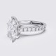 DIAMOND BAND MARQUISE SOLITAIRE